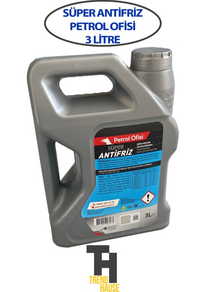 Süper Antifriz Petrol Ofisi 3 Lt fiyatları