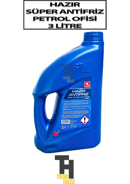 Süper Antifriz Petrol Ofisi Hazır 3 Litre fiyatları