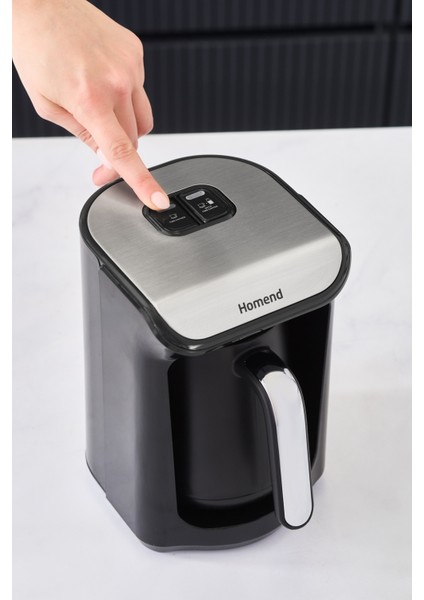 Konuşan Türk Kahve Makinesi Antrasit, Joy 1887H, Gri, Keyifli Kahve Deneyimi fiyatları