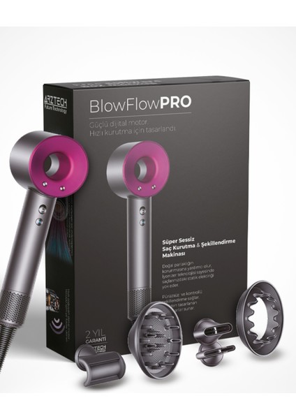 Pembe Saç Kurutma Makinesi Aparatlarıyla Şık ve Hızlı Kurulama Keyfi