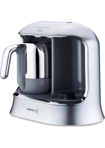 Bej Twın Kahve Makinesi Inox/krom, Şık ve Modern Tasarım fiyatları