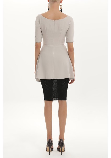 Taş Dantelli Midi Elbise 90762 fırsatları