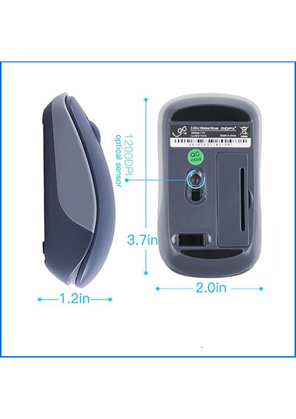 Kablosuz Mouse Wireless Mofii GO18 modelleri