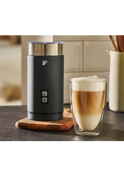 Siyah Elektrikli Süt Köpürtücü, Kolay Kullanım ve Şık Tasarım