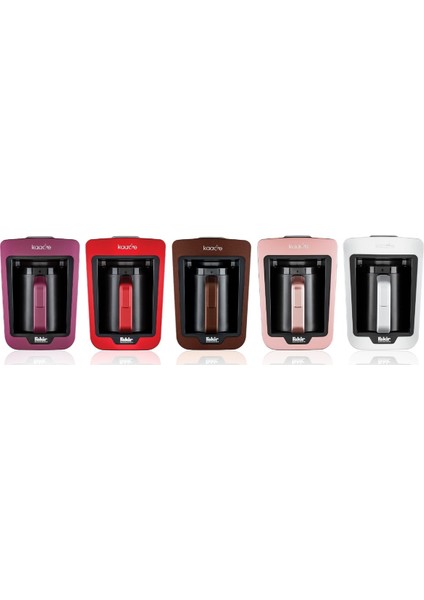 Antrasit Renkli Türk Kahve Makinesi, Şık Tasarım ve Kolay Kullanım modelleri