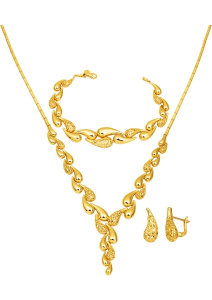 Bottega Sarkıt 14 Ayar Altın Takı Seti