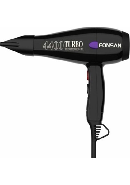 2600W Profesyonel Fön Makinesi, Isı Ayarlı Difüzör ve Başlıklar Siyah fiyatları