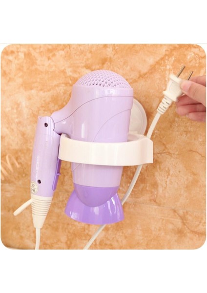 2'li Çok Renkli Saç Fön Makinesi Askı Aparatı, Banyo Için Pratik Askılık modelleri