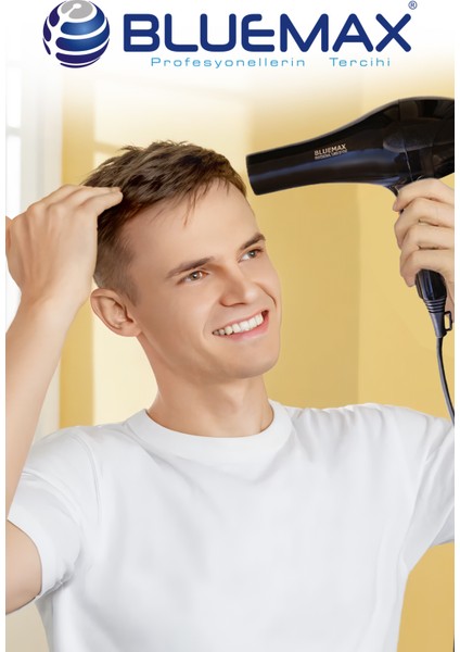 Güçlü 2500-WT Turbo Iyonik Profesyonel Saç Kurutma Makinesi Siyah fırsatları