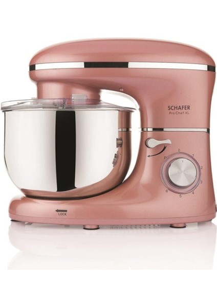 Şık Pembe Altın Stand Mikser, 5l, 6 Parçalı, Kaliteli ve Güçlü Tasarım modelleri