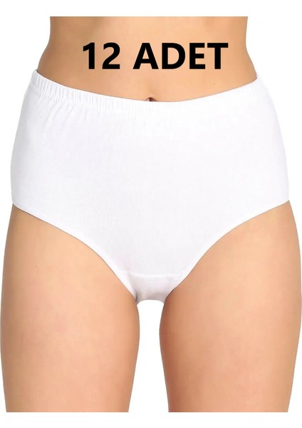 Işıl Iç Giyim Kadın Bato - Külot - 12 Adet - Beyaz