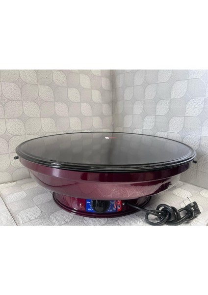 Aile Boyu 2000W Gözleme Sacı Katmerli Bazlama Tavası, Güçlü ve Dayanıklı