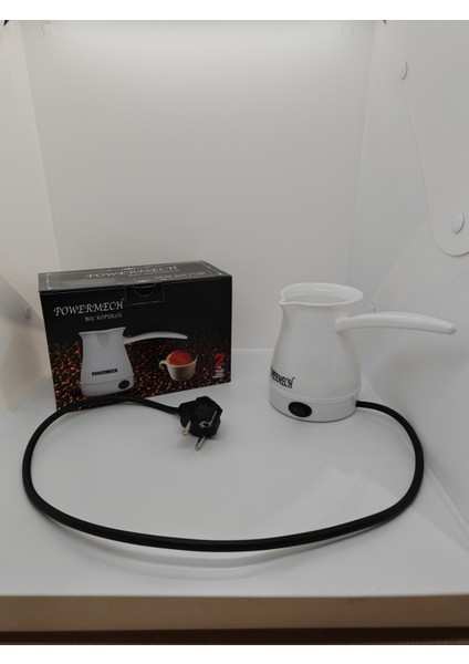 Büyük Köpüklü Elektrikli Cezve, 4 Fincan, 330 ml Kapasiteli, Beyaz Renkli fiyatları