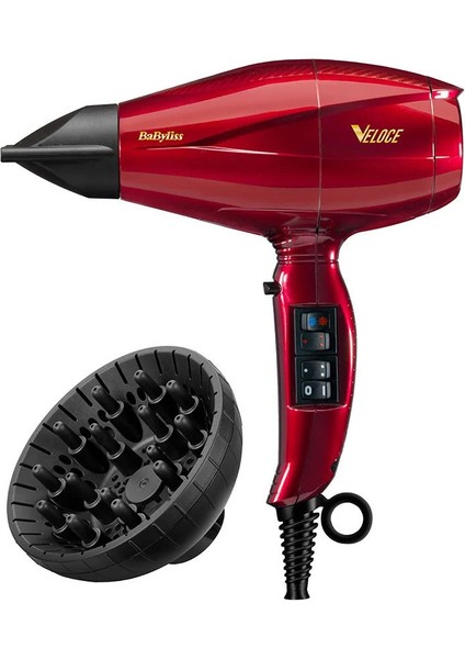 2200W Güçlü Saç Kurutma Makinesi, Difüzör ve Yoğunlaştırıcı Başlık ile