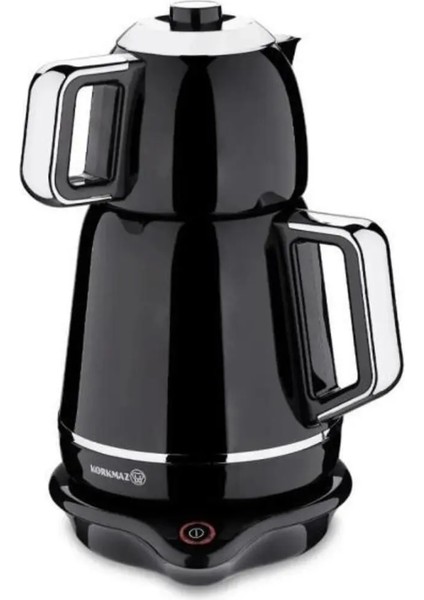 Demiks Elektrikli Çay Makinesi, Siyah/krom, Pratik ve Şık Tasarım fiyatları