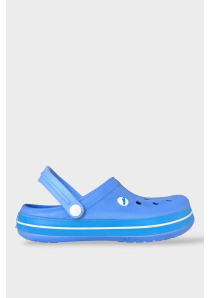 Unisex Confort Medikal Hemşire Sabo Terlik Mavi - Beyaz