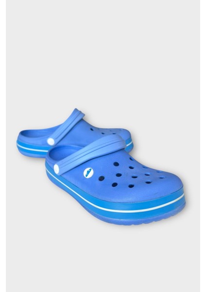 Unisex Confort Medikal Hemşire Sabo Terlik Mavi - Beyaz fiyatları