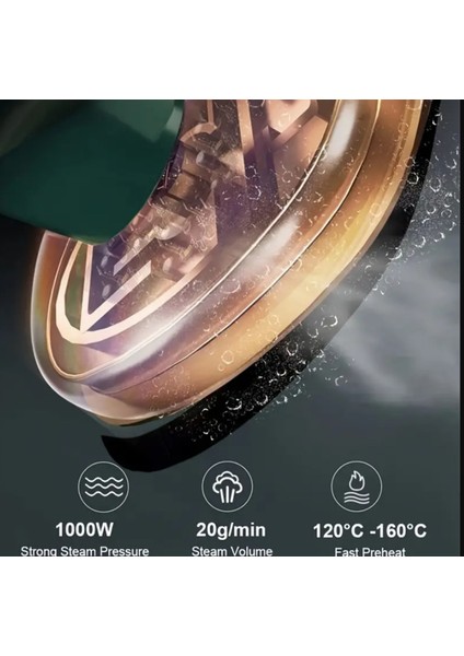 Hafif ve Taşınabilir Mini Seyahat Ütüsü, Pratik ve Şık Tasarım