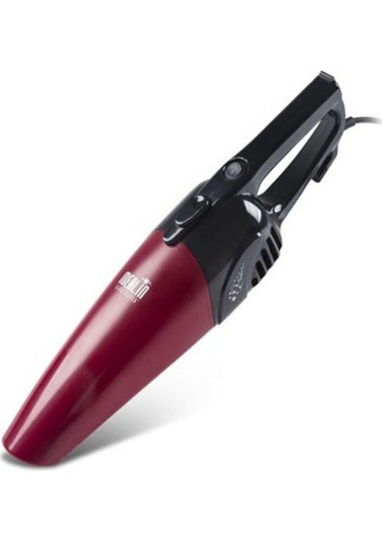 Pratik Dik Elektrikli Süpürge, Siyah, Hafif ve Güçlü Temizlik Performansı