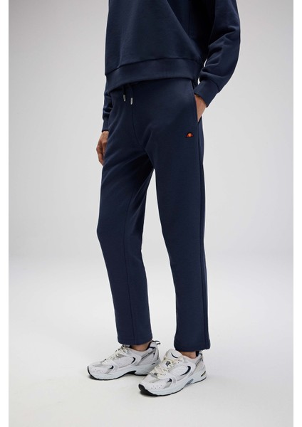 Pamuklu Regular Fit Normal Bel Düz Paça Eşofman Altı Bayan Eşofman Altı EF556