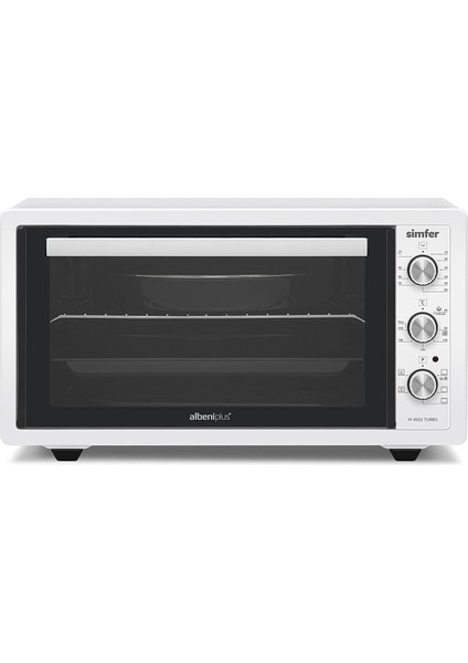 Mini Fırın 45 Lt, 1400 W, Metal, Şık ve Renkli Tasarım