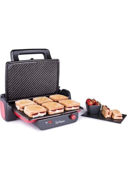 Kırmızı Izgaralı Tost Makinesi, Pratik ve Şık Lezzetler Için Mükemmel Seçim fiyatları