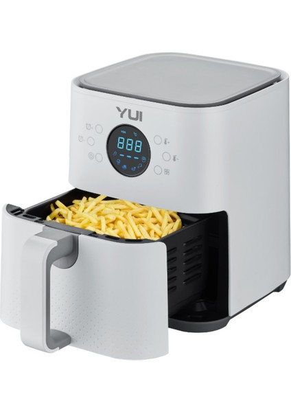 3,5 Litre Yağsız Fritöz 1500W, Güçlü ve Sağlıklı Pişirme, Türkiye Garantili fırsatları