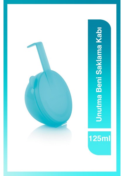 Buzdolabı Saklama Kabı 125 Ml, Beyaz, Güvenli ve Pratik Kullanım