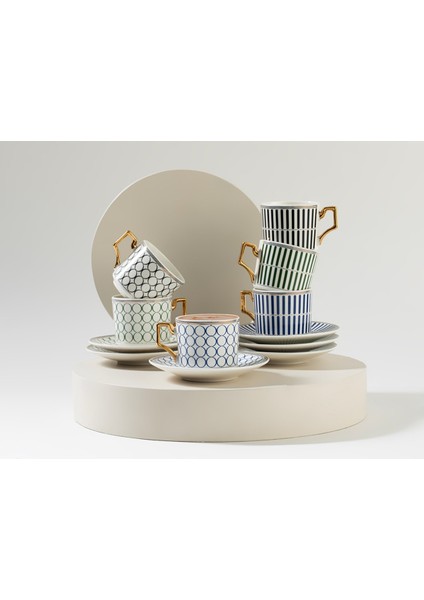 2'li Porselen Kahve Fincanı Takımı, 90 Ml, Şık ve Zarif Tasarım modelleri