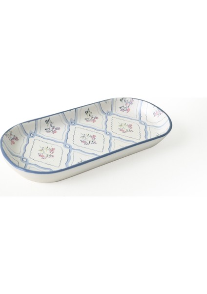 Çok Renkli Kayık Tabak 26 cm 2'li Set, Şık ve Kullanışlı Günlük Sofralar Için Ideal modelleri