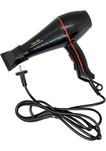 Siyah Powedex Pd 4800 1900W Güçlü Saç Kurutma Fön Makinesi modelleri
