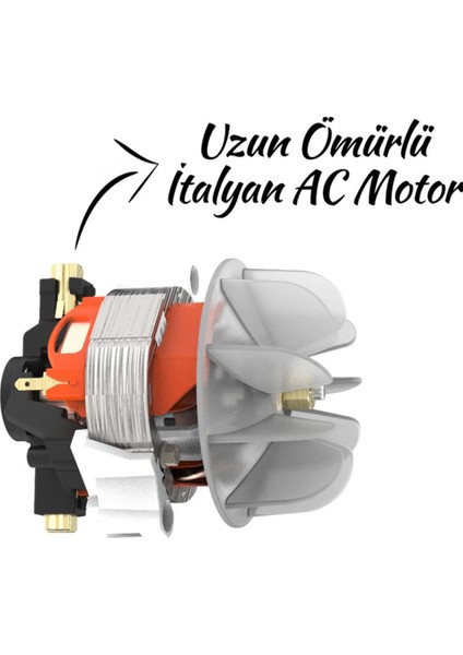 Güçlü 2400 W Profesyonel Saç Kurutma Makinesi, Siyah Renk modelleri