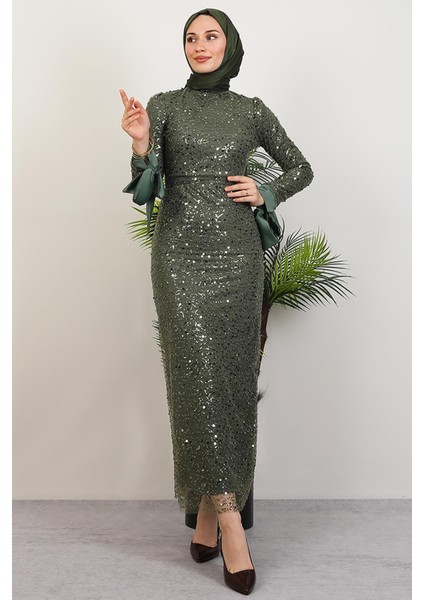 Sena Pullu Elbise Haki modelleri