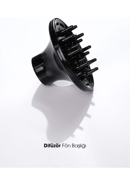 Hız ve Isı Ayarlı Profesyonel Saç Kurutma Makinesi, Şık Siyah Tasarım fırsatları