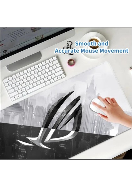 90X40 cm Oyun Markası Temalı Kaydırmaz Taban Speed Yüzey Oyuncu Mouse Pad Gaming fırsatları
