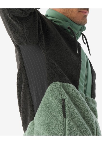 Quechua Erkek Outdoor Polar Kışlık Mont/kar Montu - Yeşil - SH900 fırsatları