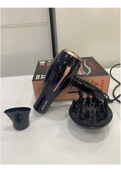 Bukle Siyah Saç Kurutma Makinesi, Güçlü ve Hızlı Kurutma Özelliği