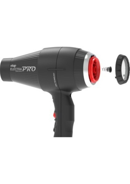 Güçlü 2500W Profesyonel Saç Kurutma Makinesi, Siyah Renk fiyatları