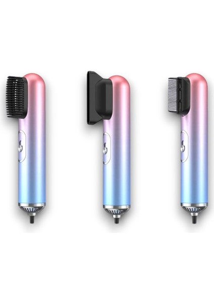 Renkli Elektrikli Fön Tarak ile Sağlıklı ve Parlak Saçlar fırsatları