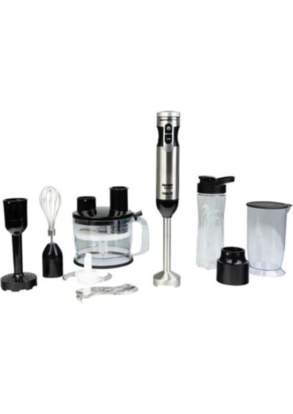 Gri Çok Fonksiyonlu Mutfak Robotu ve Blender Seti, Püre ve Smoothie Uygulaması fırsatları