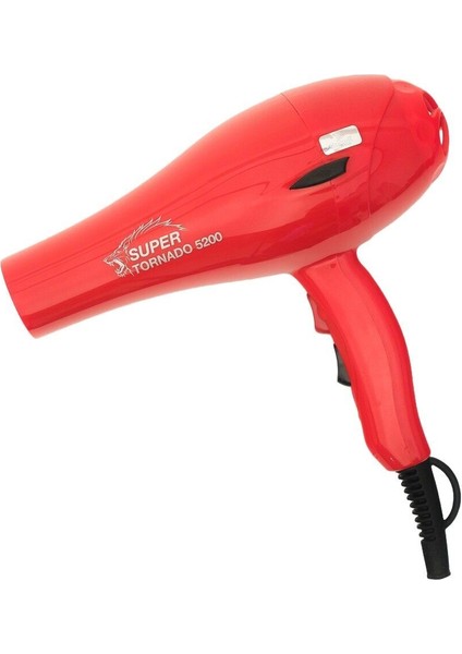 Kırmızı 2400W Güçlü Saç Kurutma Makinesi