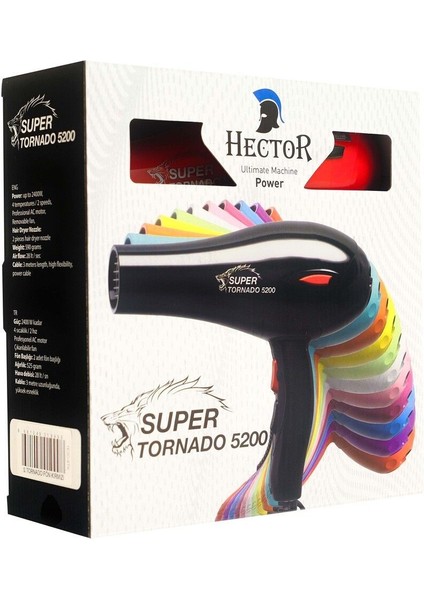 Kırmızı 2400W Güçlü Saç Kurutma Makinesi modelleri