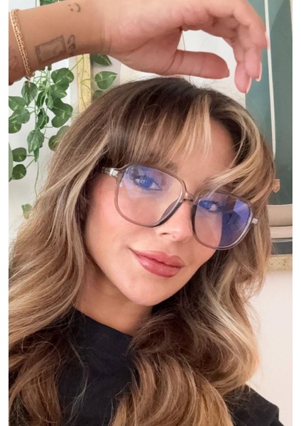Jalisa Kadın Blue Block Gözlük Gri