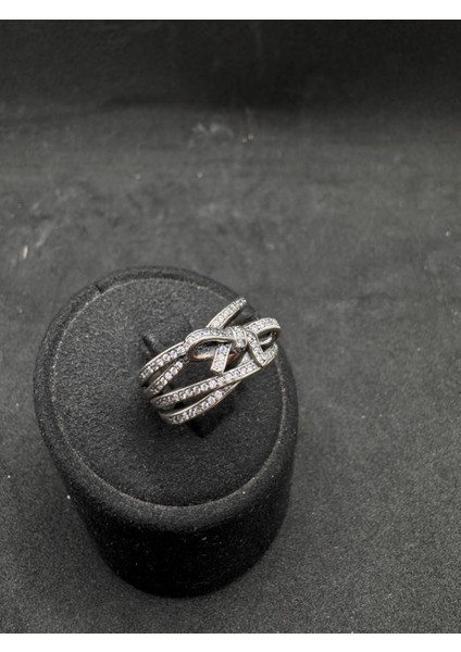 Ithal Fiyonklu Sarmal Kadın Gümüş Yüzük modelleri