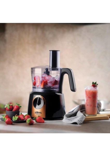 Maxı Chef Çok Fonksiyonlu Mutfak Robotu Siyah Renkli fiyatları