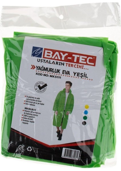 MK5111 Eva Yağmurluk Yeşil 150GR