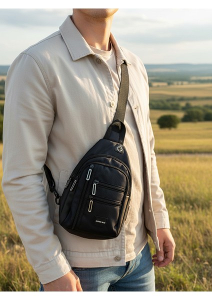 Suntrend Unisex Göğüs ve Omuz Çantası Body Bag