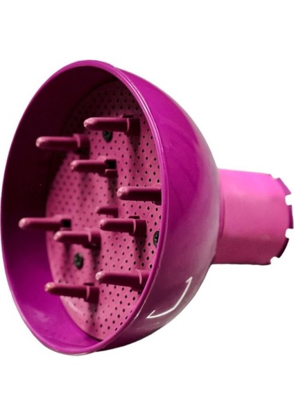 Renkli ve Şık Lila Fön Başlığı, Saçlara Canlılık Katıyor, Rahat Kullanım Sağlar.