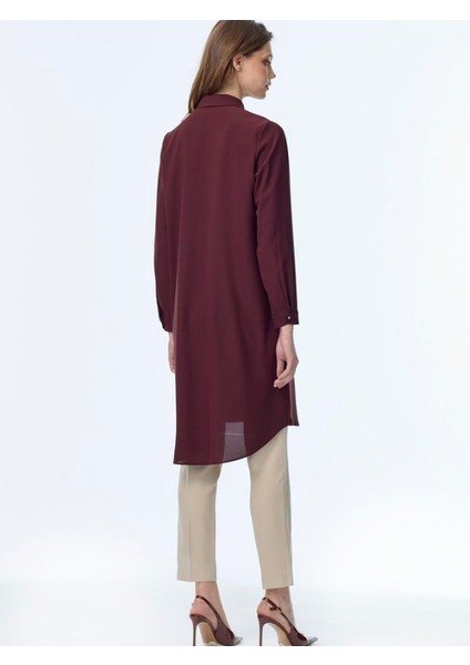 Gizli Düğme Detaylı Tunik T-0767 fiyatları