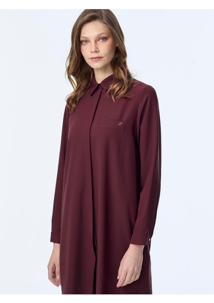 Gizli Düğme Detaylı Tunik T-0767 indirimleri